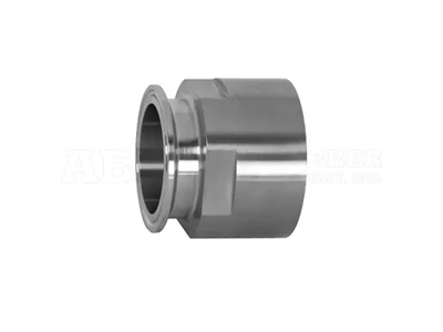 1 IN X 3/4 IN NPT 316 Stainless Clamp x Female NPT Hose Adapter