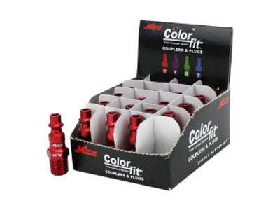 ColorFit Couplers (M-style, Red) - 1/4