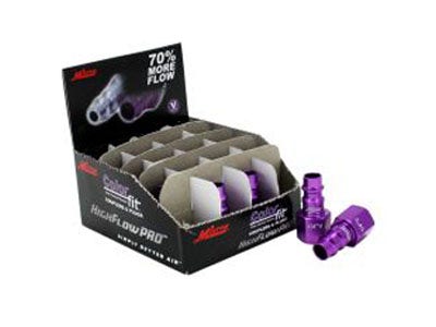 ColorFit HIGHFLOWPRO Plugs (V-Style, Purple) - 1/4