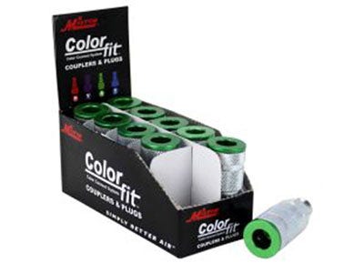 ColorFit Couplers (A-style, Green) - 1/4