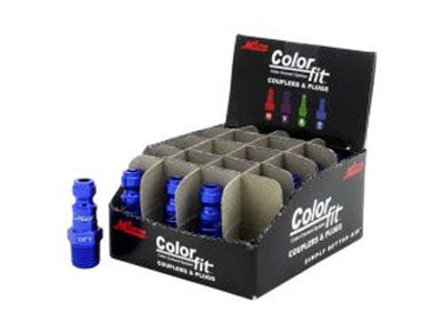 ColorFit Plugs (T-style, Blue) - 1/4