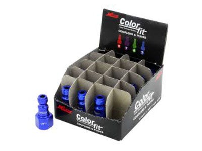 ColorFit Plugs (T-style, Blue) - 1/4