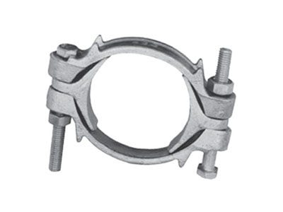 Bolt Type Clamps (Malleable Iron, Zinc Plated, Loose Tongues)