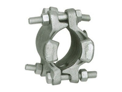 Bolt Type Clamps (Plated Ductile Iron - 2 Bolt & 4 Bolt)