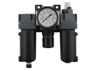 FRL (Mini) Air Filter, Regulator, and Lubricator System - 1/4