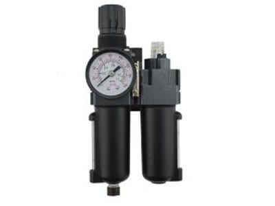 FRL (Mini/Piggyback) Air Filter & Regulator w/Lubricator - 1/8