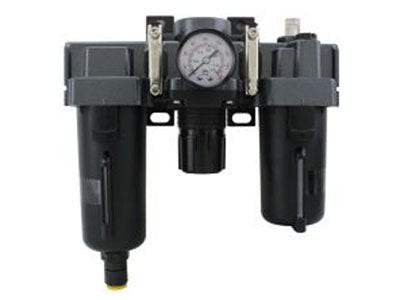 FRL Air Filter, Regulator, and Lubricator System - 1/4