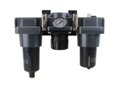 FRL (High Flow) Air Filter, Regulator, and Lubricator System - 3/4