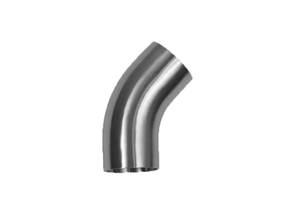 45° Weld Elbow Tri-Clamp Fitting