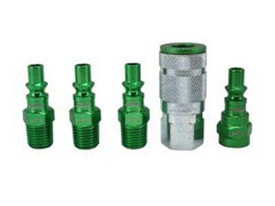 ColorFit Coupler & Plug Kit - (A-Style, Green) - 1/4