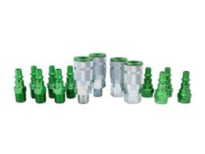 ColorFit Coupler & Plug Kit - (A-Style, Green) - 1/4